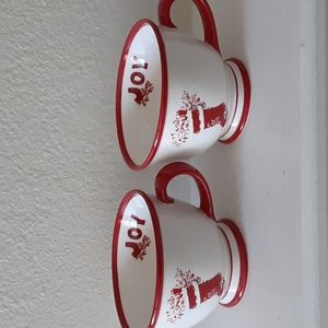 Starbucks holiday coffee mug two set